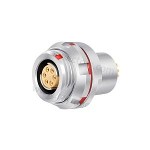 Quality Metal M12 Female Connector For Round / Flat Cable wholesale