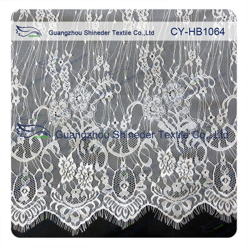 Antique Hand Cut Chantilly Voile Lace In Ladies Garment And Home Textile