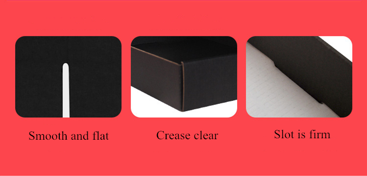 Ultraportable Mailer Paper Box Cosmetic Packaging Thickened Collapsible