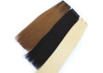 Straight Clip In Natural Hair Extensions , Natural Black Clip In Hair Extensions