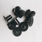 Universal OE NO. 7/16 x .450 Buttons Quarter Turn Dzus 1inch Black Dome Head