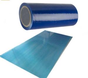 Quality 2.5 Mils Thick Medium Tack Adhesion Stainless Steel Protective Film wholesale