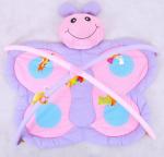 Purple Butterfly Babies Play Gyms And Mats / Baby Girl Play Gym