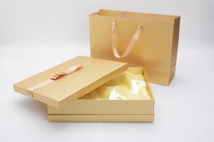 Quality 100*100*40mm Paper Luxury Cosmetic Packaging Boxes With Ribbon wholesale