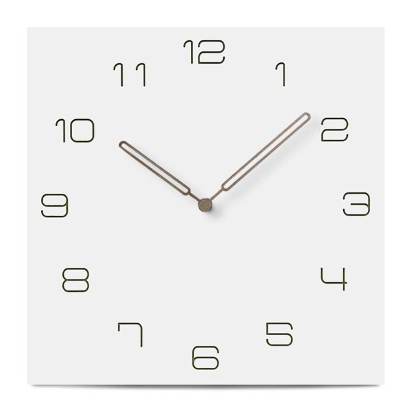 Square Kitchen Wall Clocks Large Europe Style Quartz Silent Home Decorative