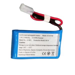 Quality Medical Device 7.4V 2S1P 2100mAh Custom Lithium Battery Packs wholesale
