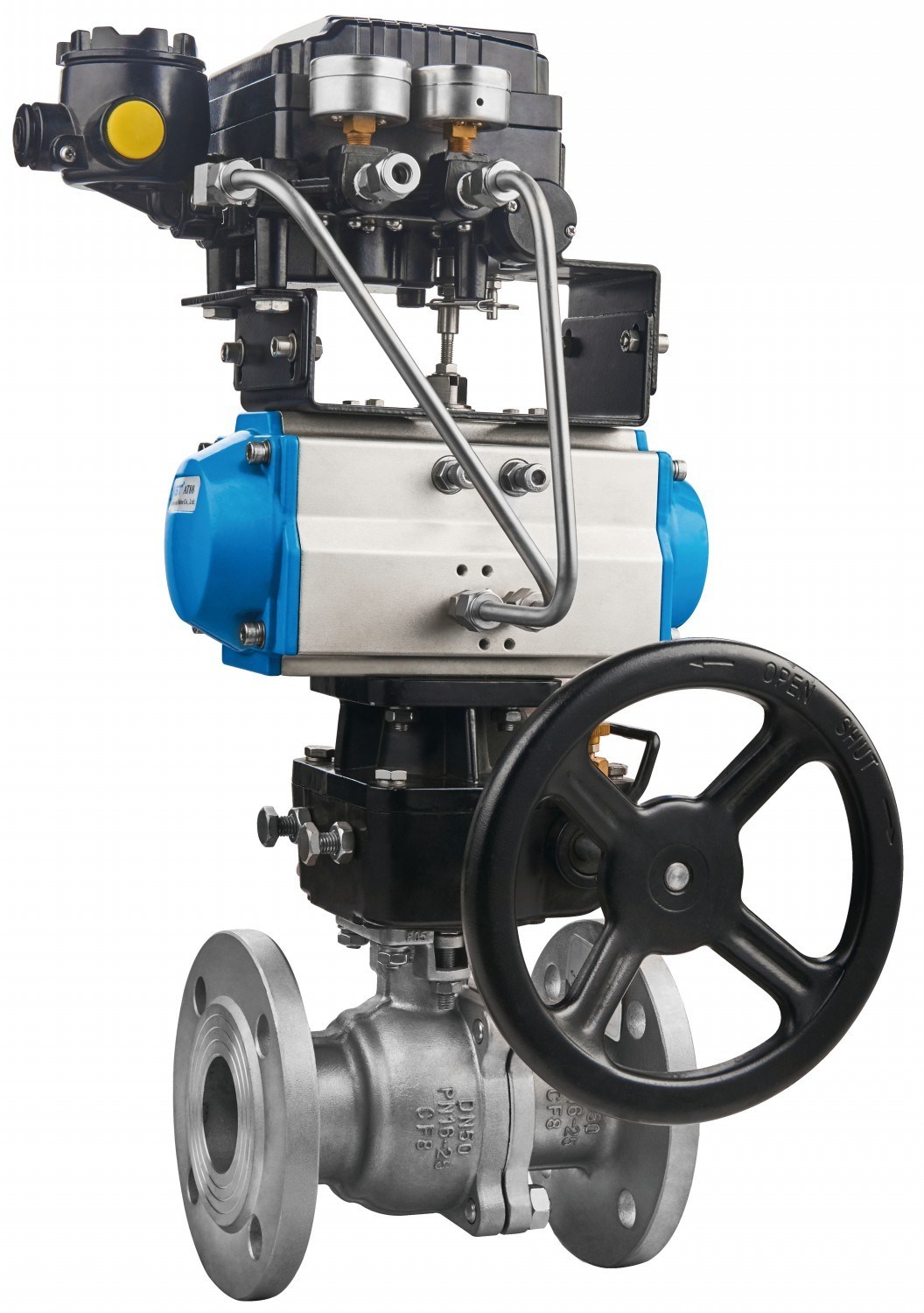 Carbon Steel Control Valve Flanged Floating Ball Valve