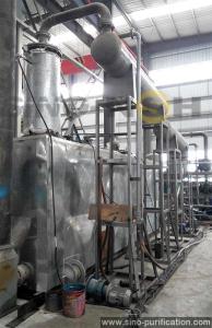 Quality 5T/D Degassing Distillated Engine Oil Purifier 16KW Oil Regeneration wholesale