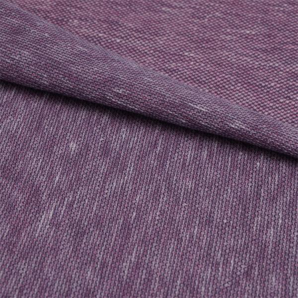 Skin-Friendly And Clean Texture Not Easy To Deform Solid Knit Fabric For Casual