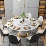 Marble Table Top Restaurant Round Dining Room Tables Height 78cm
