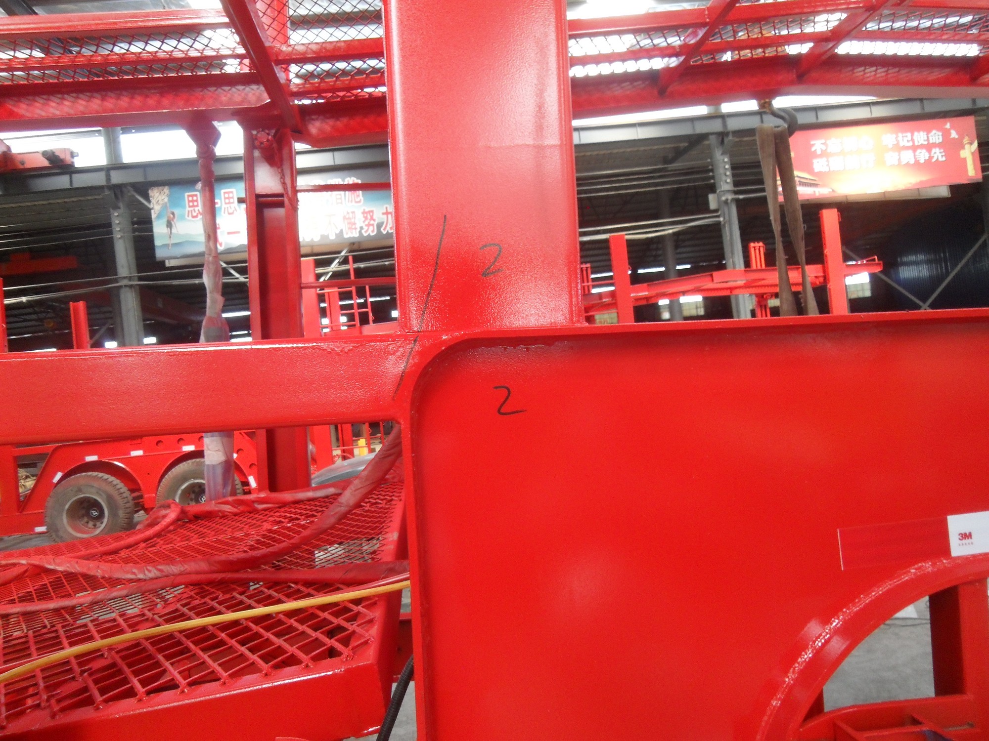Car Carrier Transport Semi Trailer Car Trailer As Customer's Requirements