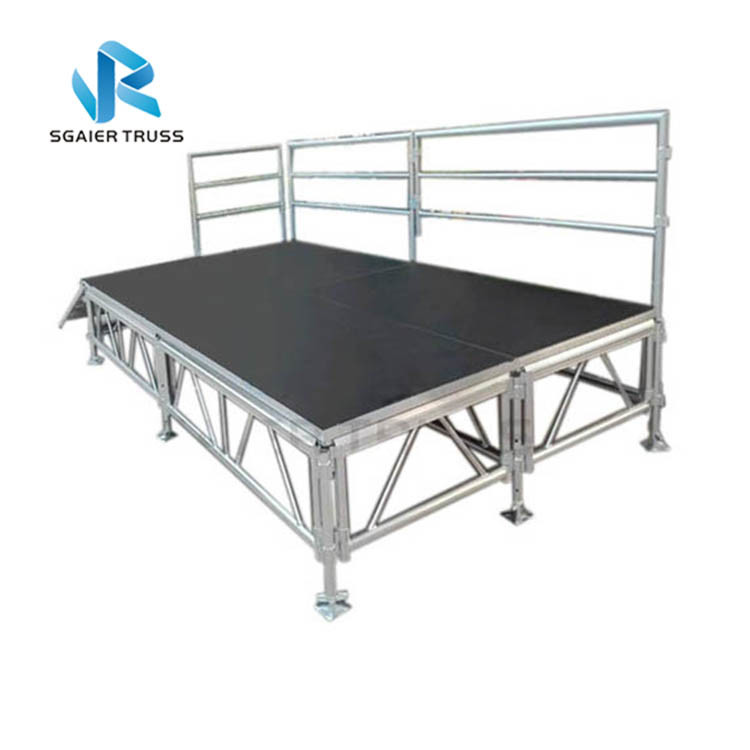 Sgaier Concert Stage Equipment 750kgs / M2 Loading Capacity Easy To Assemble