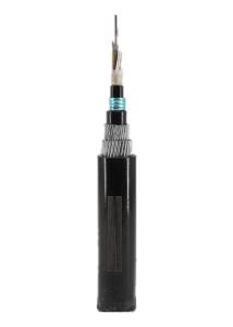 Quality 1310nm Gel Filled Fiber Optic Cable , GYTA333 24 Strand Fiber Optic Cable wholesale