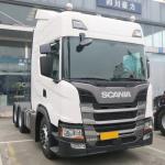 Half a row 2023 Mercedes CNG truck trailer head scan-ia G440 VOL-VO FM10 Sitrak