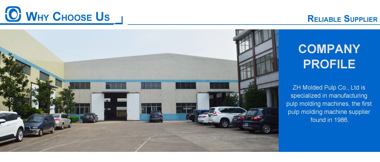Automatic Wood Pulp Thermoforming Machine 7200pcs/hr Paper Making