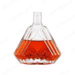 Glass Shot Bottle Custom Luxury 500ml 750ml 1000ml for Bar Acid Etch Surface