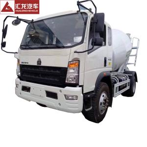 Quality Professional 3CBM Concrete Mixer Truck 4*2 Feed Concrete Mixer Trucks For transit Cement wholesale