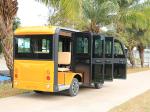 11 Passenger Fully Enclosed Electric Sightseeing Shuttle Bus