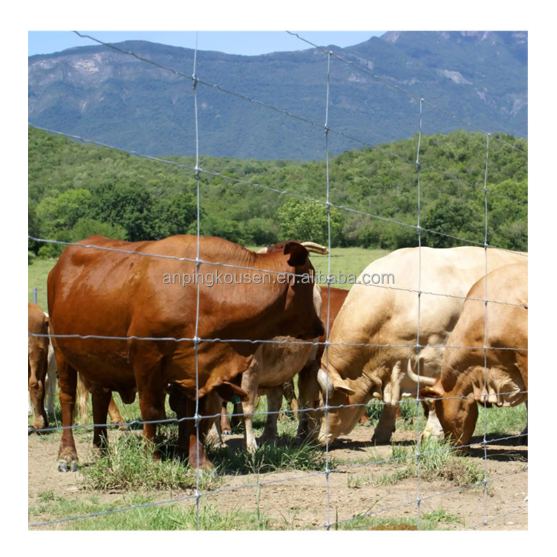 Waterproof Galvanized High Tensile Livestock Fence for Grassland and Livestock Farm