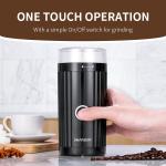 ABS Easy Clean Coffee Machine Small Commercial Coffee Bean Grinder Machine