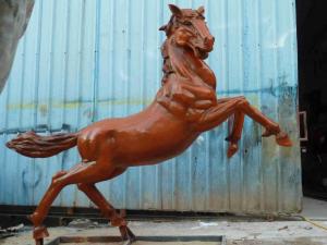 Quality 2014 hot sale waterproof fiberglass horse statue wholesale