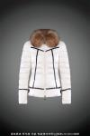 designer moncler women down jacket with big raccoon fur