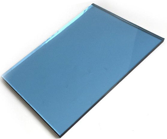Colored Clear Tinted Float Reflective Tempered Glass in Euro Grey/Bronze/Black/Ford Blue for Stairs/Balustrade