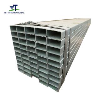 Quality Accurate Galvanized Rectangular Tubing Non Deformation Industrial Grade wholesale