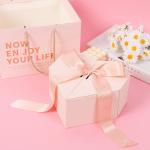 Ins Qixi Valentine'S Gift Box Bow Flower Box Lipstick Perfume Birthday Gift Box