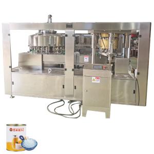 Quality Fresh coconuts water canning machine coconut milk drink canned filling seaming machine labeling machine wholesale