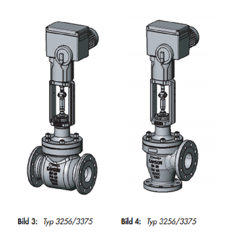 Simple Electric Control Valve / Electric Globe Valve DN 15 - DN 150 Valve Size