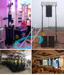 Adjustable Lighting Truss Stand Heavy Duty Speaker Square Round Tube