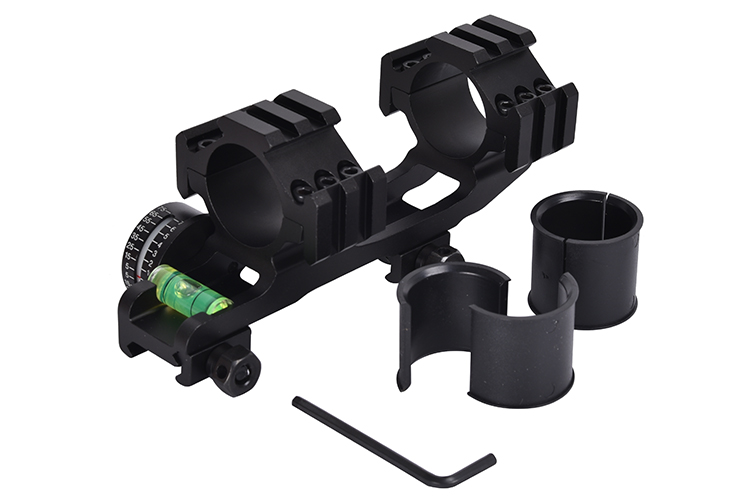 22mm Width Dual Ring Scope Mount with Bubble Level and Angle Indicator Center Height 21mm