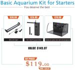 LED 8 Gallon Hygger Aquarium Fish Tank