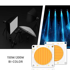 Quality 5454 Bi-Color 2700k 6500k Cct High Power 1500w 200w Cob Led Chip Module For Photography Lamp wholesale