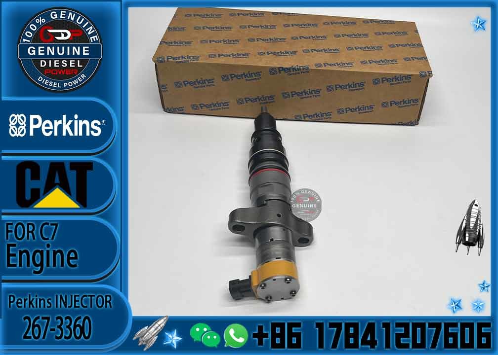 Diesel Engine Parts Common Rail Fuel Injector 267-3360 for CAT C9 330D 340D 336D Excavator CNDIP Factory price