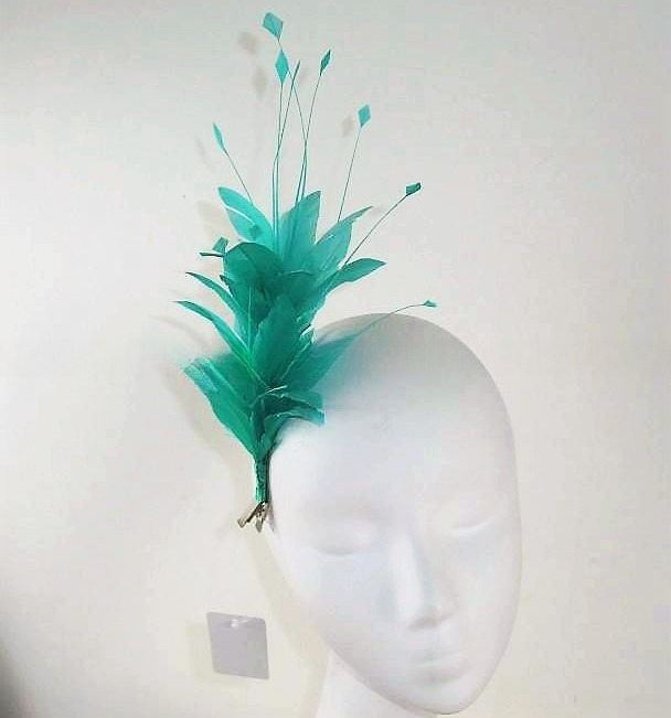 FEDEX Shipping for Millinery Supplies Stripped Goose Feather Flower Mount