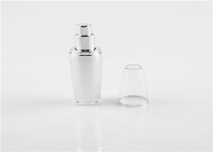 Quality Double Wall Acrylic Airless Cosmetic Bottles 50ml LFGB For Personal Care wholesale