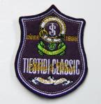 TS Dragon Custom Embroidered Patches Cotton Fabric for Soccer Suit