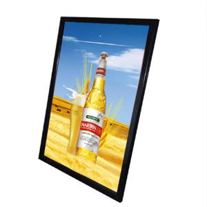 Quality Round Frame Lighted Advertising Signs , Illuminated Led Led Advertising Billboard wholesale