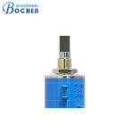 OEM 5 turn 100k 100 Ohm Wire Wound Potentiometer With Flat Shaft WXD5