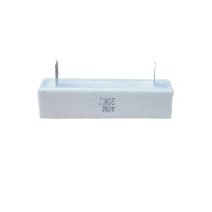 Quality 10W-50W Ceramic Cement Power Resistor 100PPM RoHS Compliant wholesale