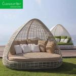 Outdoor Furniture Rattan Patio Daybed Modern Aluminum Garden Sets with