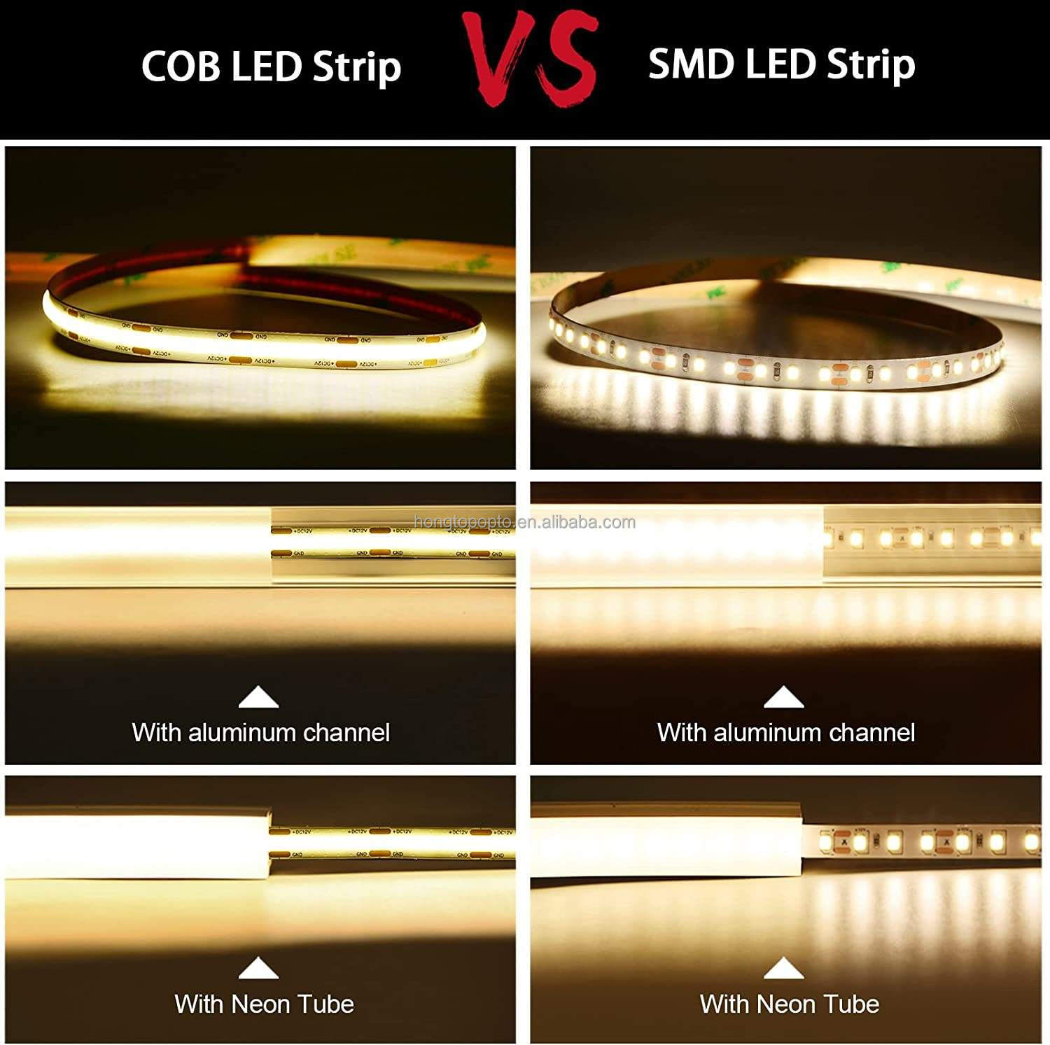 Customizable FPC CHIP RESISTOR LED Strip Light 12V 24V for Indoor and Outdoor Decoration