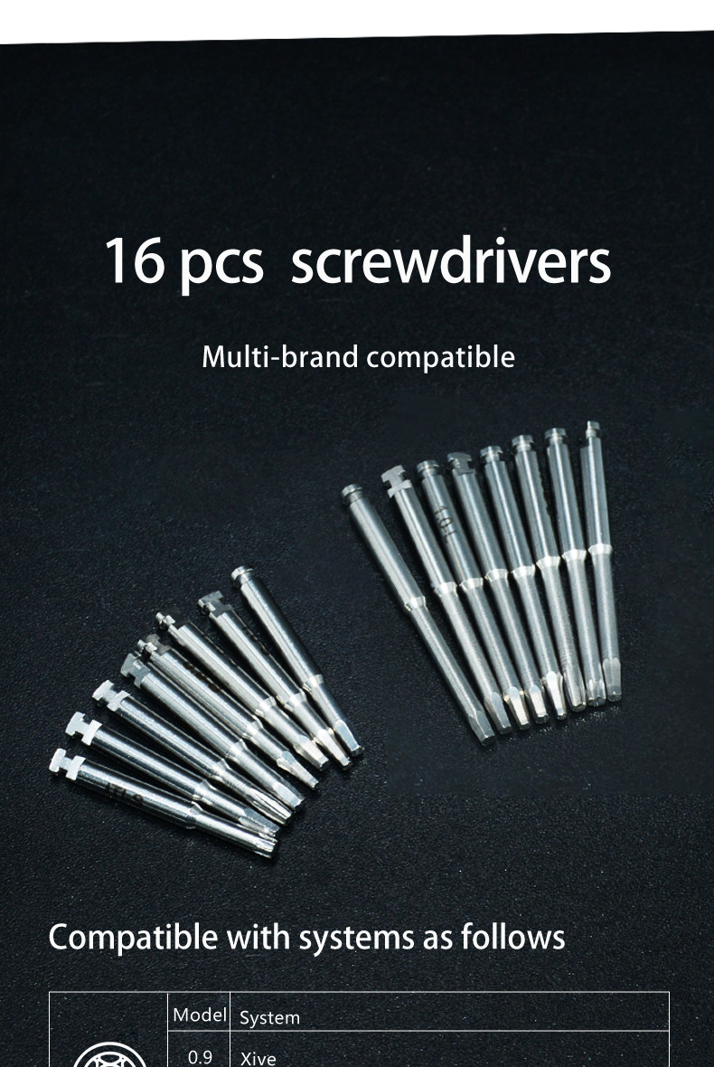 Silver Durable Universal Torque Wrench Dental Implants Multipurpose