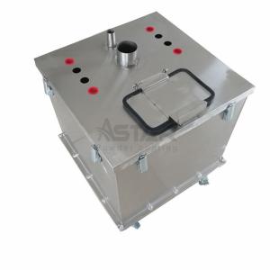 Quality 550x550mm High Thickness Square Powder Coating Hopper wholesale