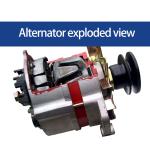 DH55-7 Excavator Water Tank Radiator Doosan Excavator Radiator Assy