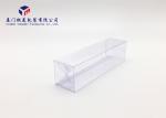 Hard Plastic Clear PVC Packaging Boxes 0.3mm Thickness High Durability 18cm