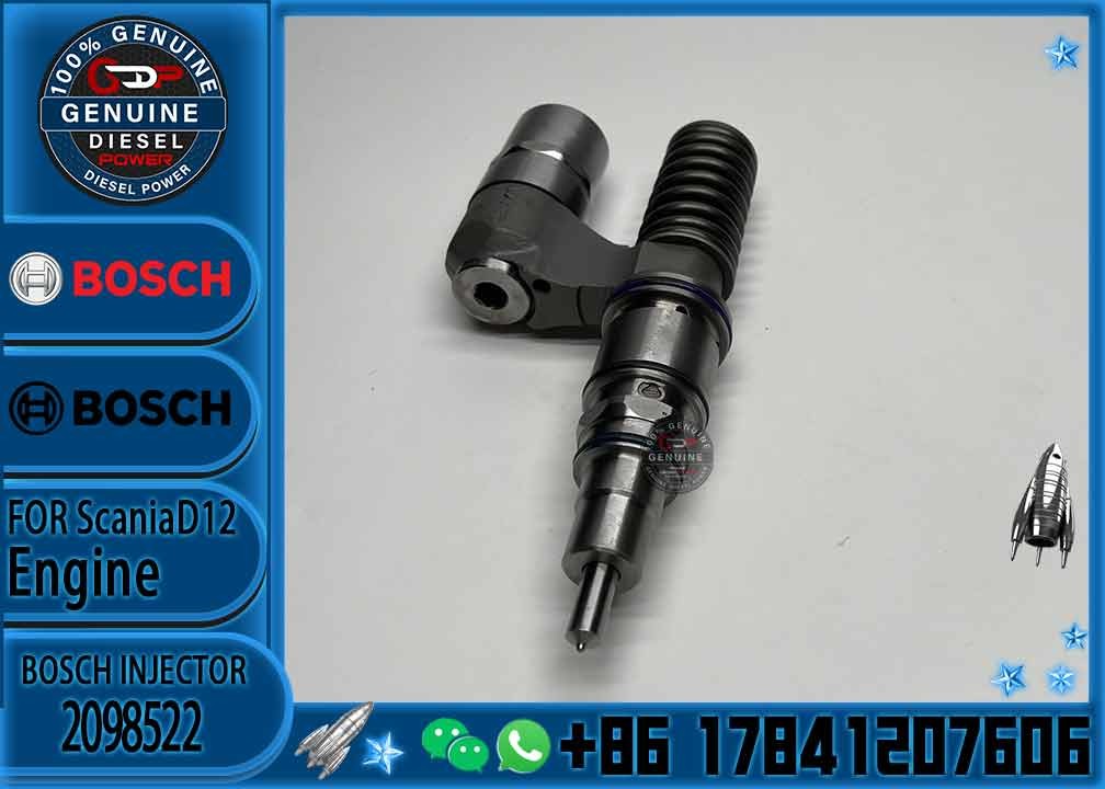 Hot Sale Diesel Fuel Injector 0414701070 Common Rail Fuel Injector 2098522 For Scania