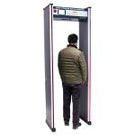 600S 5.7" LCD 6 Zone Archway Metal Detector For Military Site